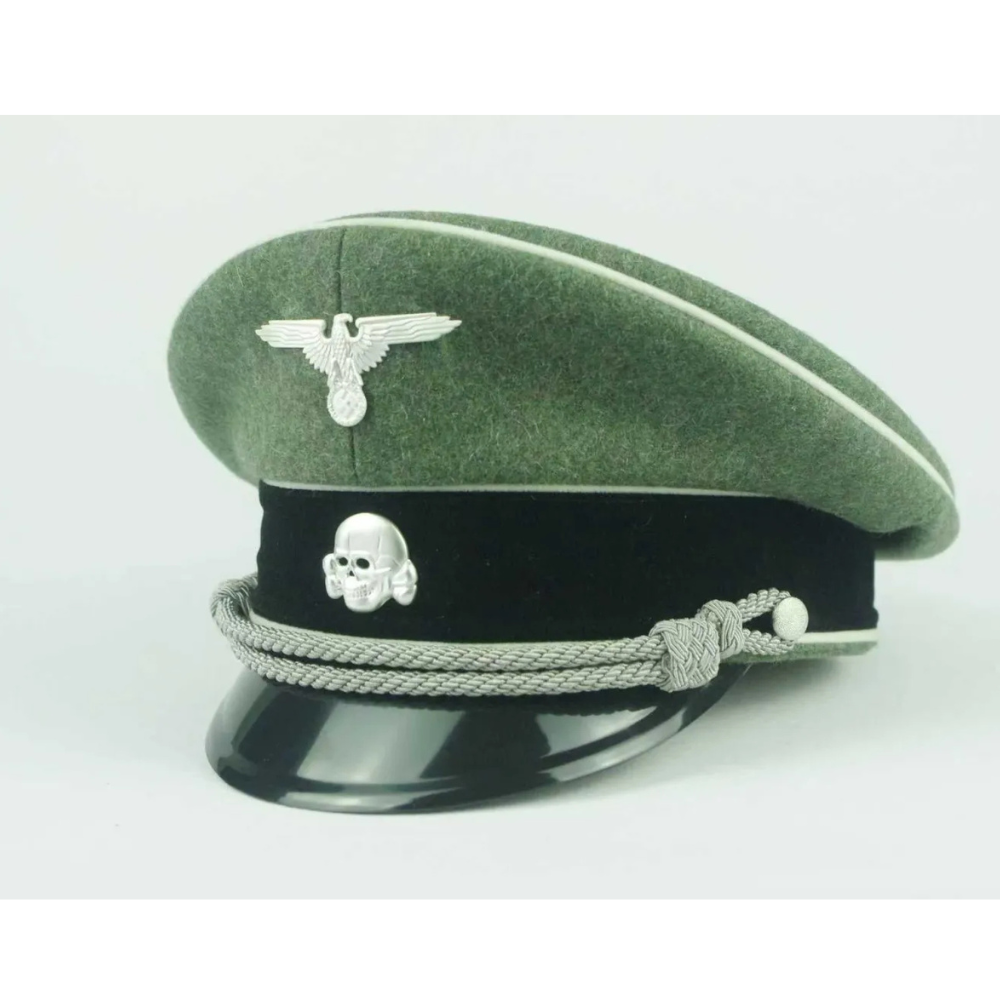 Waffen-SS Officer Visor Cap