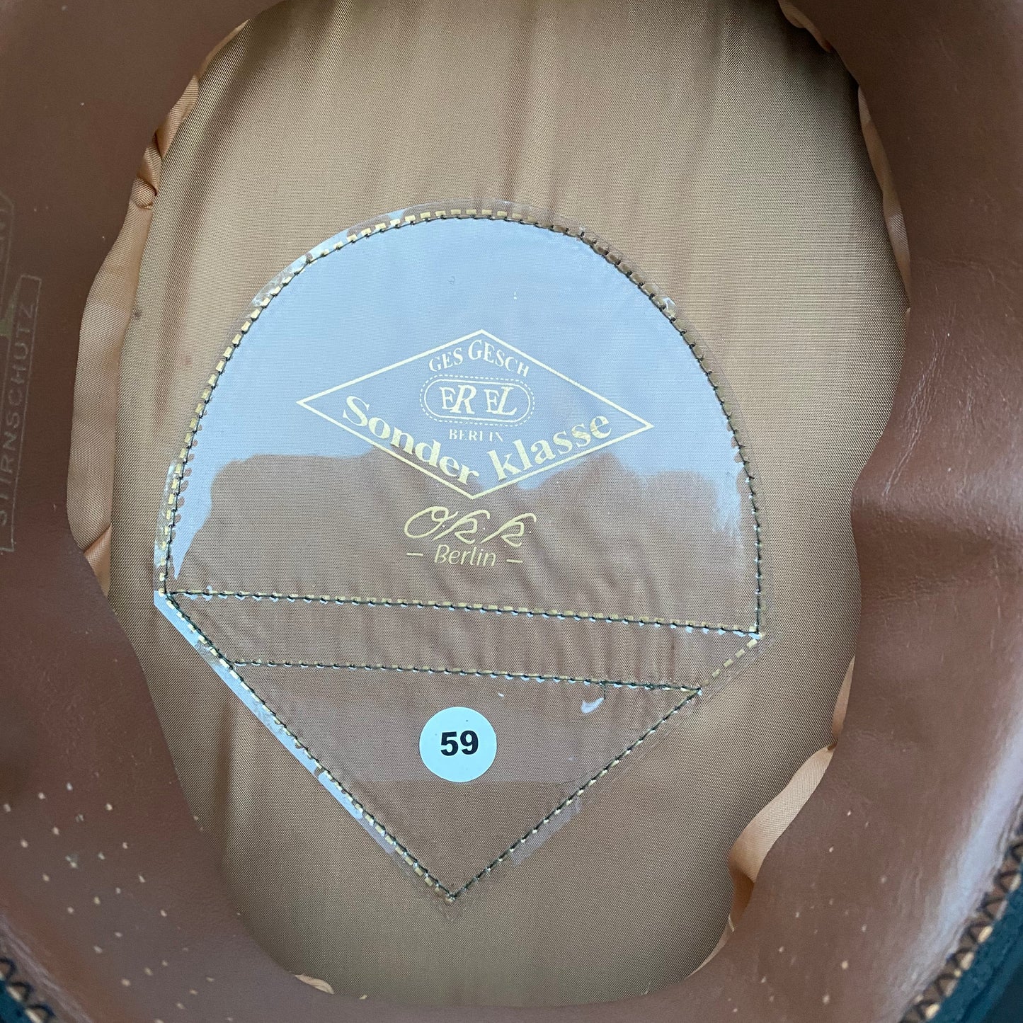 Allgemeine SS Officer Visor Cap - EREL
