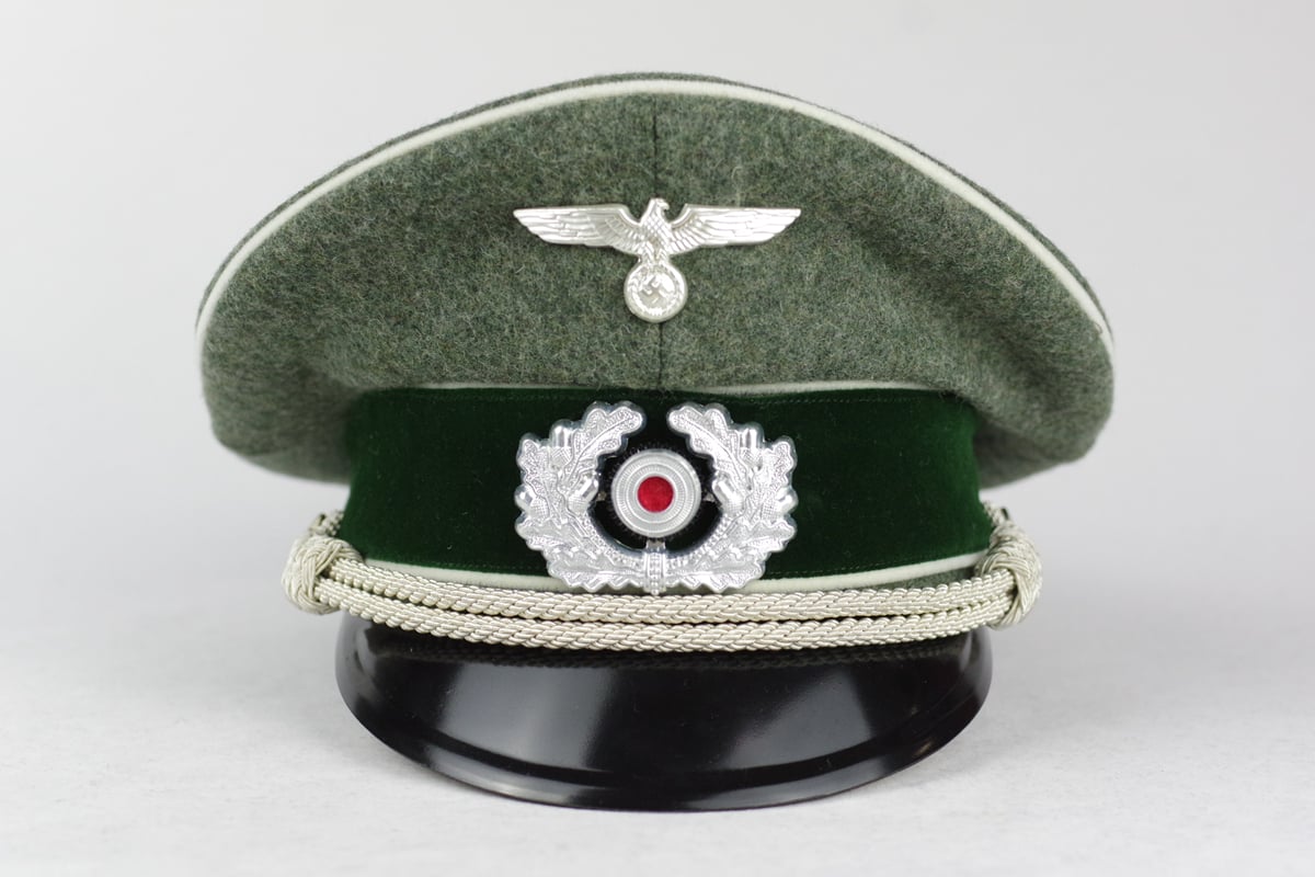 Wehrmacht Heer Officer Visor Cap WWII
